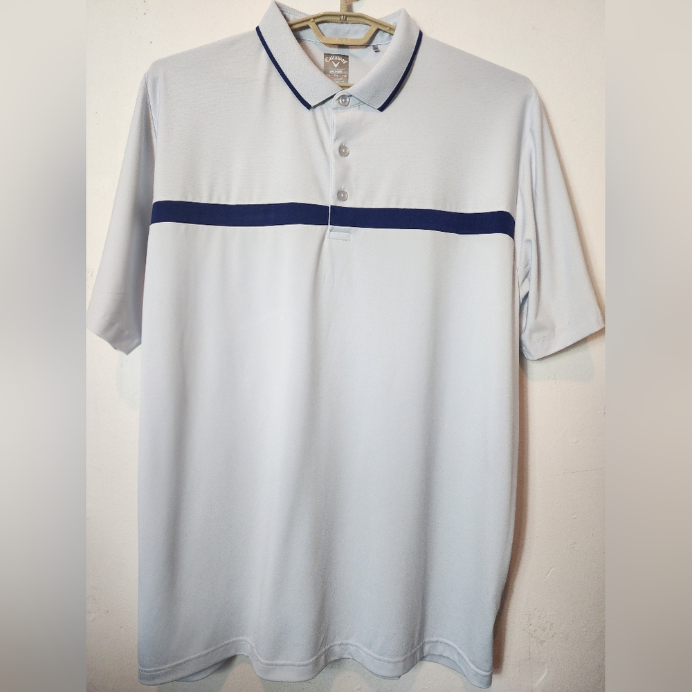Men’s XL Calloway Collared Golf Polo Opti Dri Short Sleeve Shirt